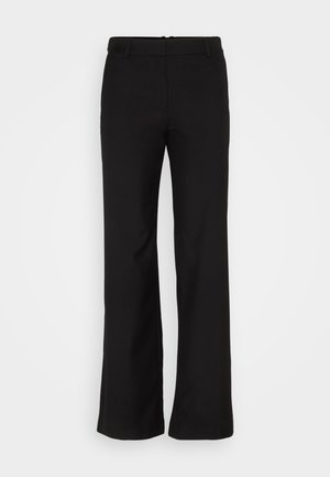 Weekday EMILY SUITING TROUSER - Kelnės - black