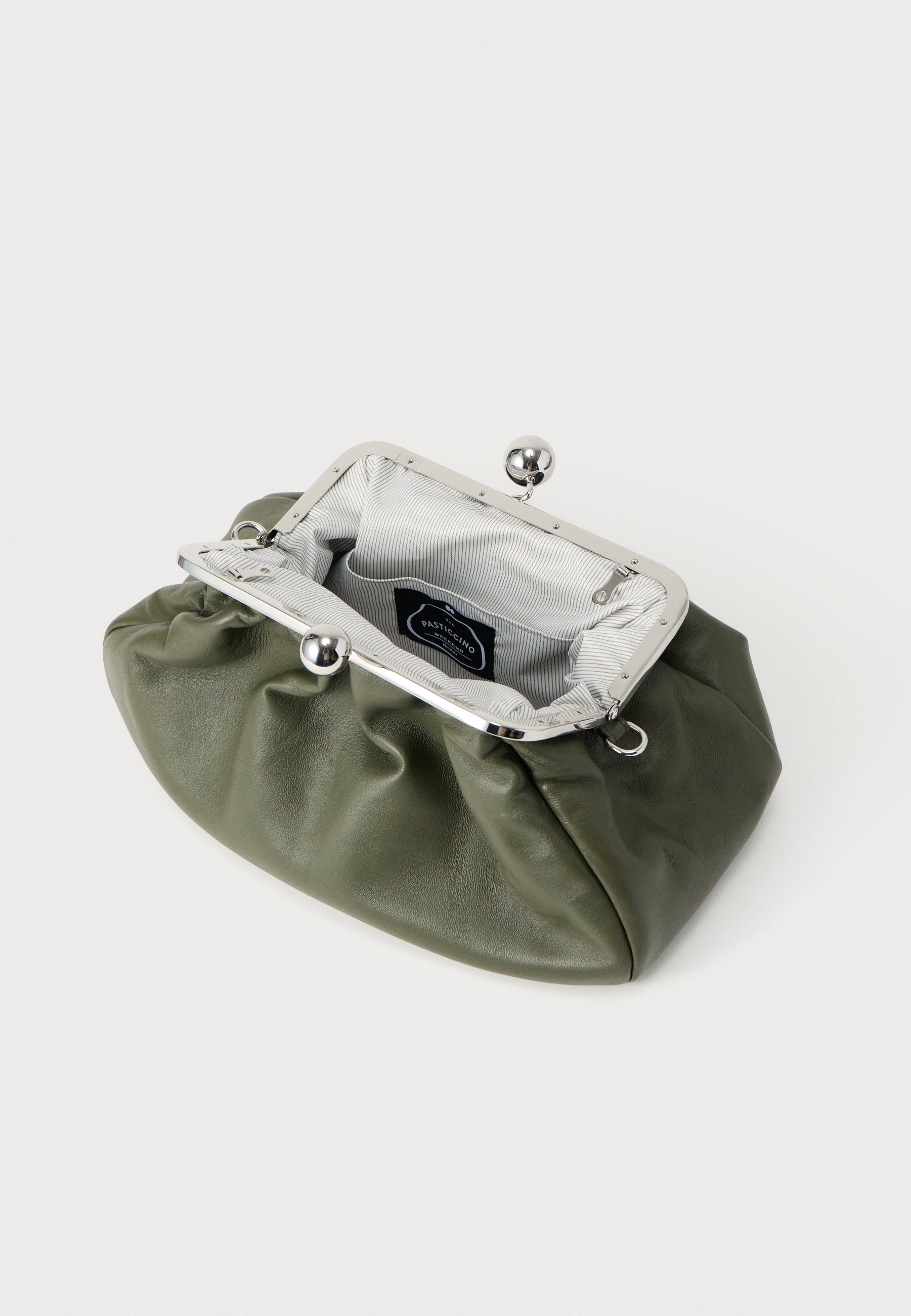 Weekend Max Mara CUBICO - Clutch - verde scuro/dark green