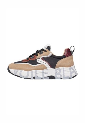 Sneakers basse - beige/schwarz