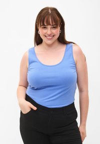 Zizzi BASIC - Top - blue bonnet
