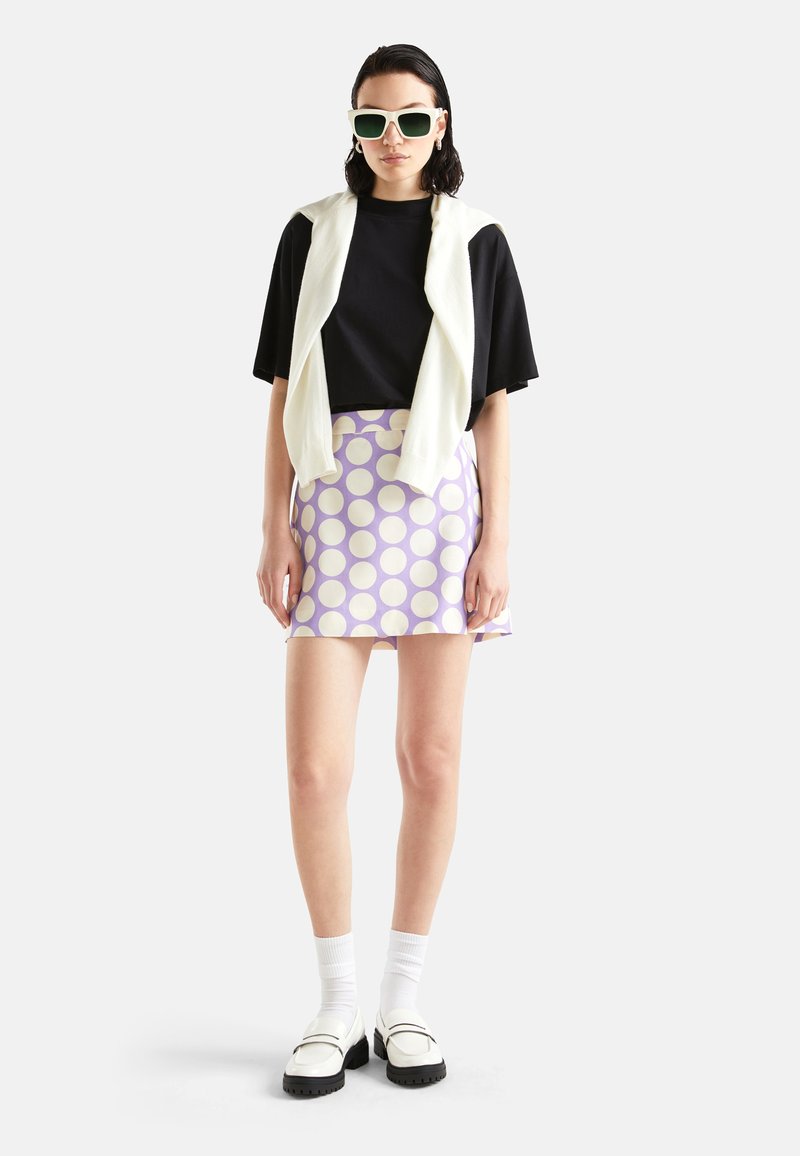 United Colors of Benetton Minirok crème United Colors of Benetton Minirok crème