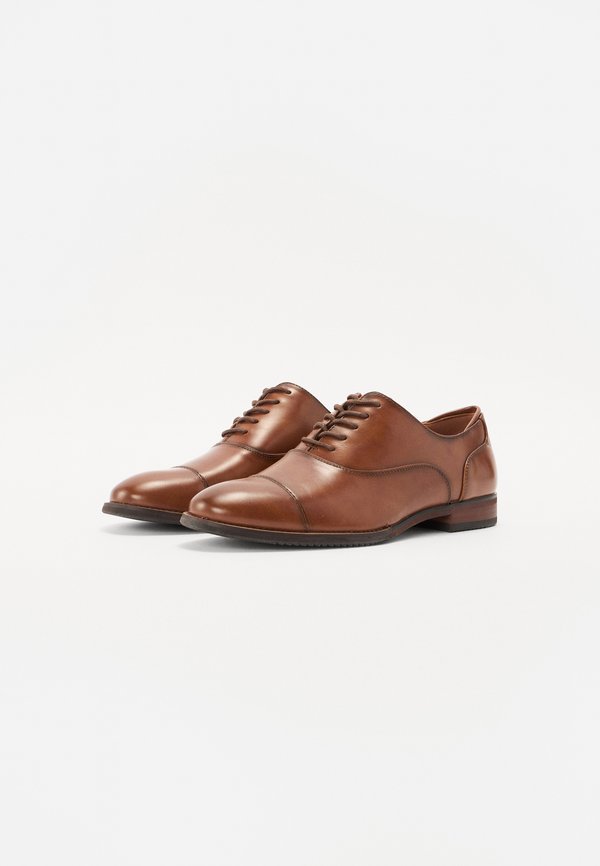 CARLISLE - Smart lace-ups - cognac4