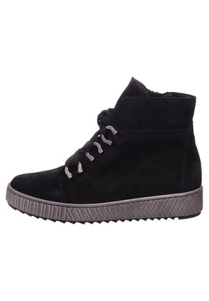 Bottines à lacets - schwarz