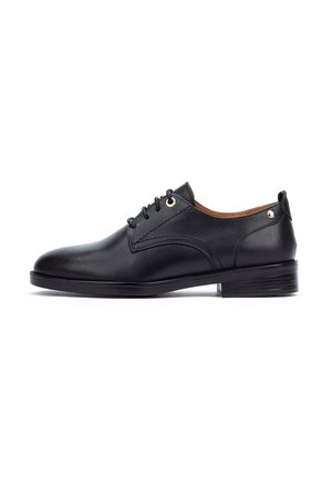 PUERTOLLANO - Smart lace-ups - BLACK