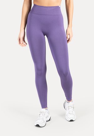 SLAYTON SCRUNCH EFFECT LEGGINGS SPORT FITNESS - Strømpebukser - violett