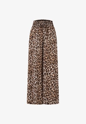 Cloud 5ive, WIDE SUMMER PANTS - Pantalones - brown beige