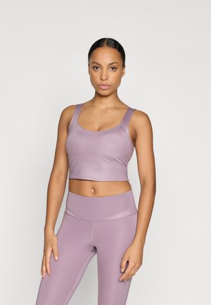 TRAINING SHINE TANK - Top - plum jam