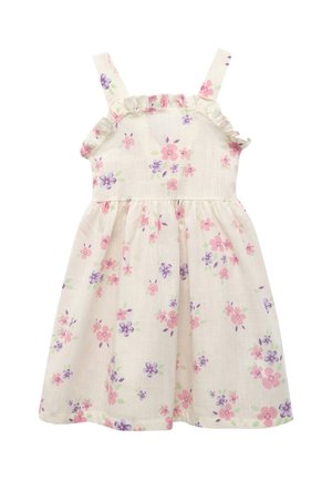 FLOWER PATTERNED - Vapaa-ajan mekko - beige