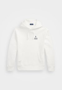 LOGO FLEECE HOODIE - Φούτερ με κουκούλα - white