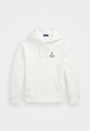 Polo Ralph Lauren LOGO FLEECE HOODIE - Hoodie - white