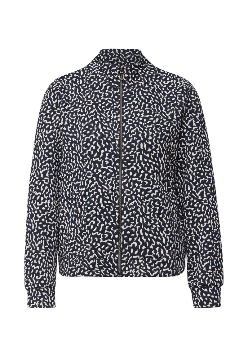 Street One GEMUSTERTE - Giacca da mezza stagione - Gemusterte Jacke/blu ...
