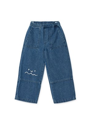 Liewood CESAR PLACEMENT UNISEX - Straight leg jeans - medium blue