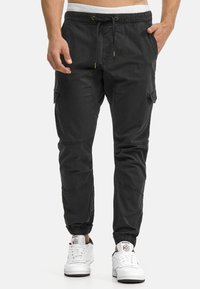 INDICODE JEANS Cargobroek - black