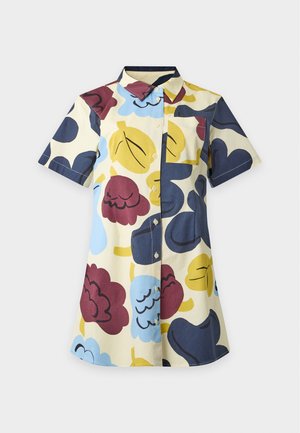 Marimekko, SEIKKAILU KUKASTA KUKKAAN - Tričkové šaty - yellow/blue