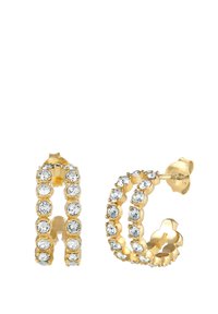 Elli SPARKLING ELEGANCE - MIT KRISTALLEN VON SWAROVSKI® - Náušnice - gold-coloured