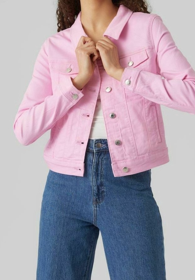 Vero Moda Chaqueta vaquera - pink