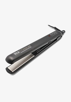 Italian Design, ELECTRICAL ITEMS HAI STRAIGHTENER IRIA TITANIUM - Plancha de pelo - black