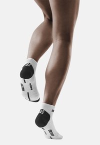 CEP RUNNING LOW CUT - MADE IN GERMANY - Calcetines de deporte - white dark grey