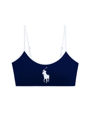 CROP CAMI - Πάνω μέρος μπικίνι - navy blue