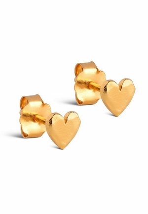 HEART STUDS - Øreringe - gold-coloured