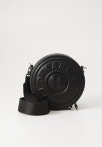 CIRCLE TREND ROUND BAG UNISEX - Sac bandoulière - black