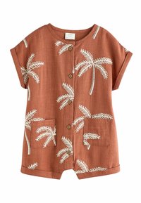 Next - REGULAR FIT - Jumpsuit - rust palm tree Miniatuurafbeelding 1