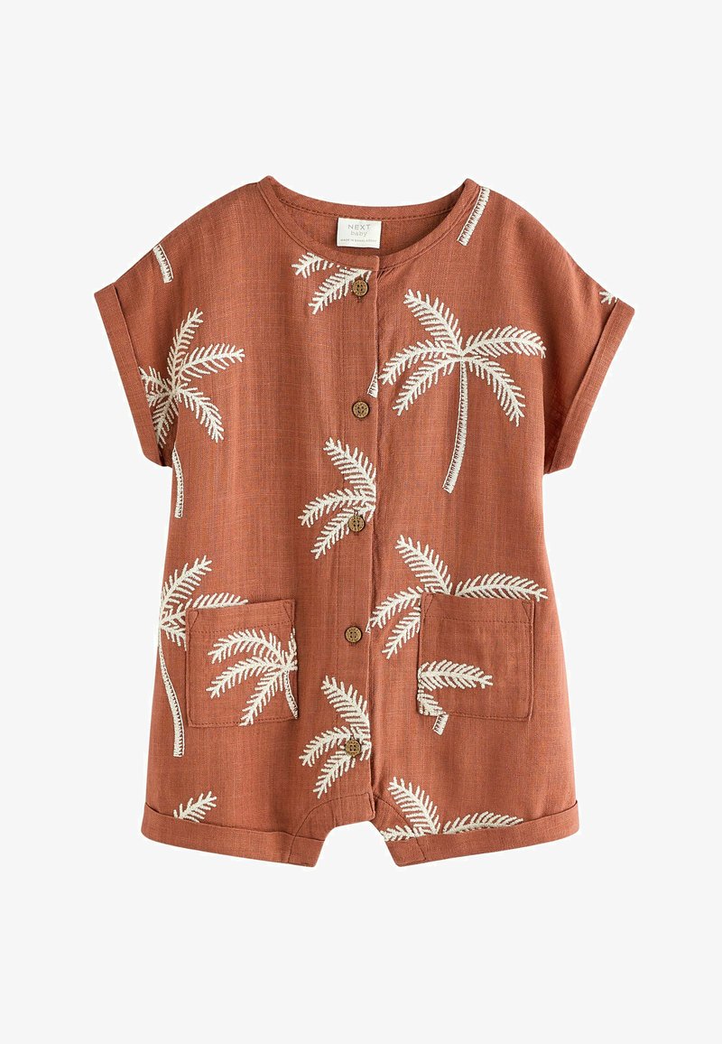 Next REGULAR FIT - Jumpsuit - rust palm tree