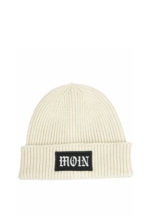 MOIN WINTER MIT PATCH PRINT NORDDEUTSCH UMSCHLAG - Mütze - beige
