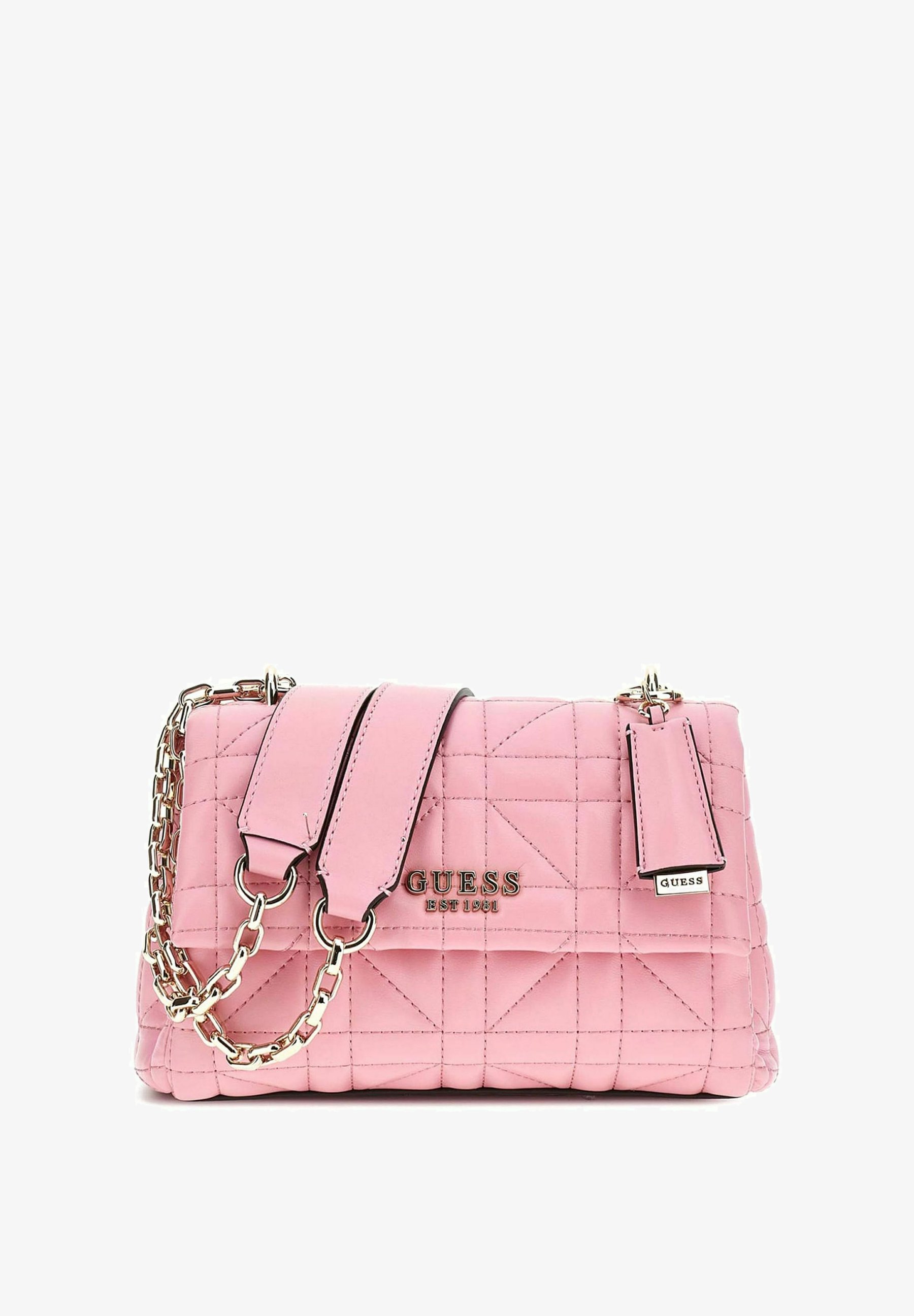Girlfriend Satchel Small Pink Guess Purse Guess ASSIA CONVERTIBLE
