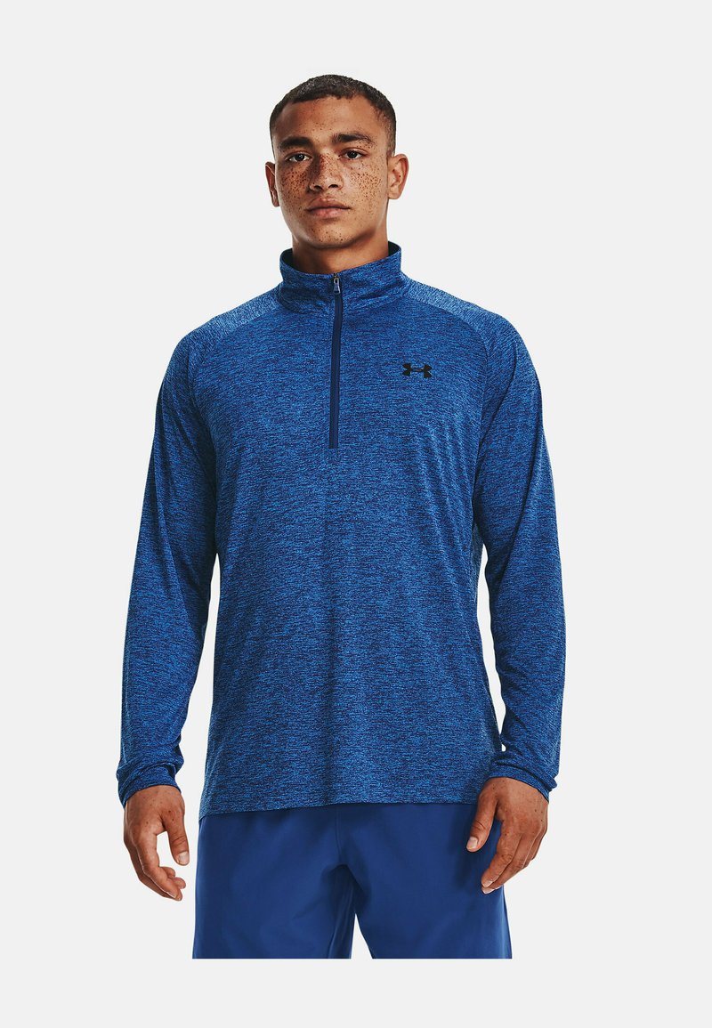 Under Armour TECH 1/2 ZIP Long sleeved top blue mirage/blue Zalando