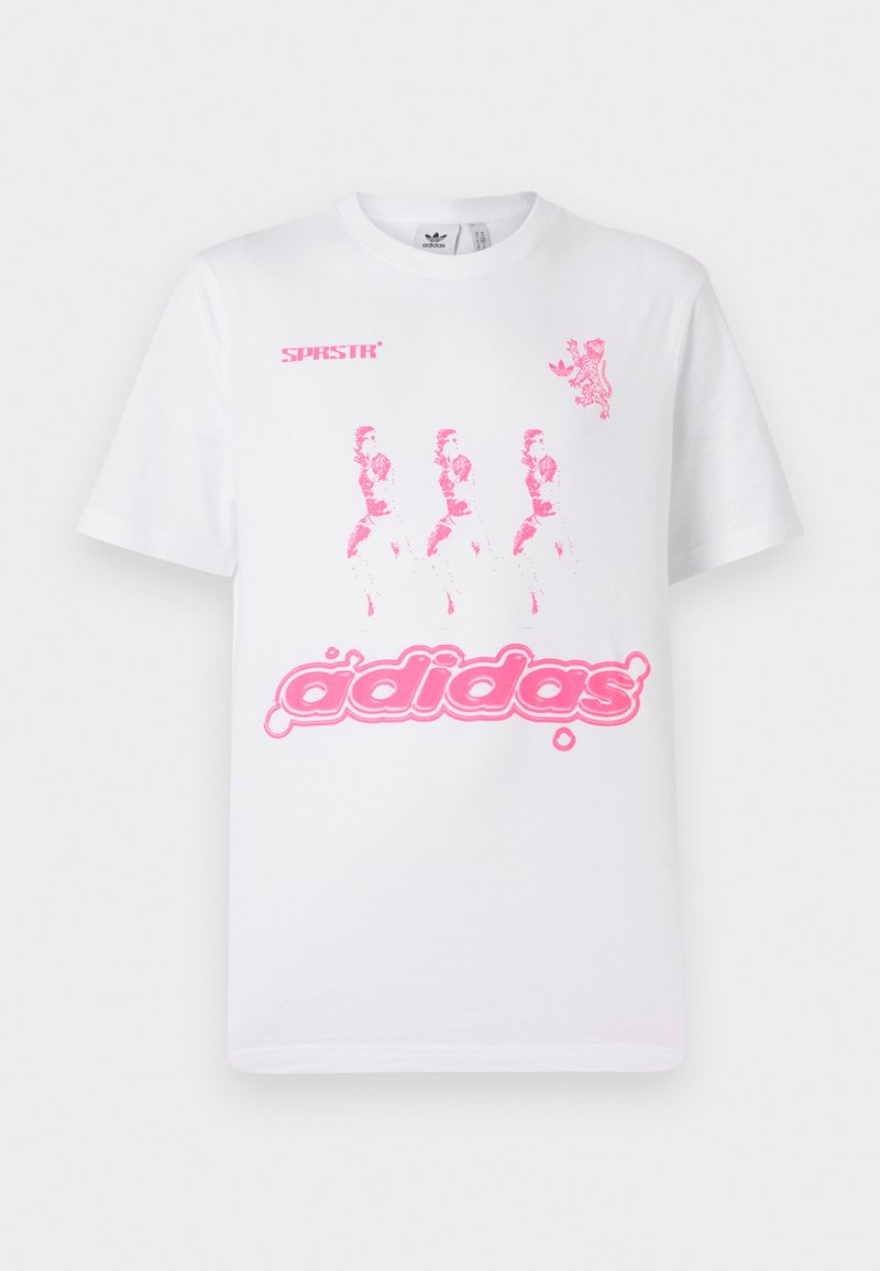 adidas Originals T-shirt print wit adidas Originals T-shirt print wit