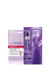 L'Oréal Paris MASCHERA IN TESSUTO REVITALIFT FILLER, AZIONE RIMPOLPANTE ANTI-ETÀ, EFFETTO SECONDA PELLE, ARRICCHITA CON ACIDO IALURONICO, 30 G - 3 PACK - Maschera viso - trasparente