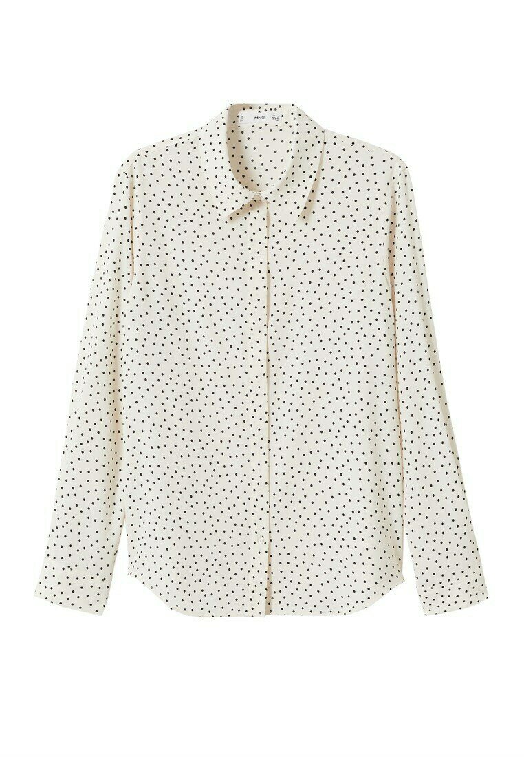 Mango Overhemdblouse wit
