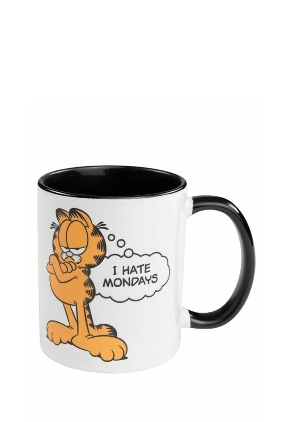 GARFIELD TASSE I HATE MONDAYS KAFFEETASSE BECHER AUS KERAMIK - Sonstige Accessoires - weiß schwarz