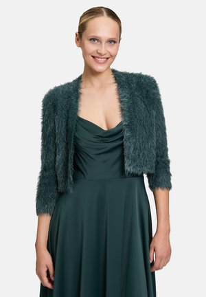 BOLERO MIT STRUKTUR - Gilet - dusty slate