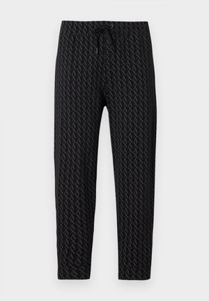Armani Exchange TROUSER - Verryttelyhousut - black
