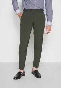 Lindbergh - SLIM FIT CLUB PANTS - Chino hlače - wood green Minijatura 1