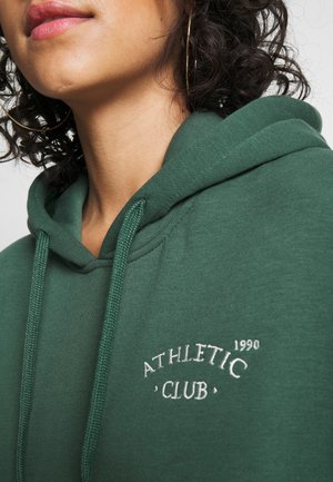 Jack & Jones Felpa con cappuccio - green