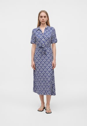 JDY, JDYSTARSEZEN LIFE MIDI DRESS - Blusenkleid - surf the web/moonbeam