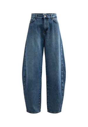 Nümph, NUAMSTERDAM HR BARREL JEANS P3013 - Wide Leg - medium blue denim