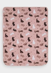 Walkiddy BLANKET RABBIT UNISEX - Dekica za bebe - pink