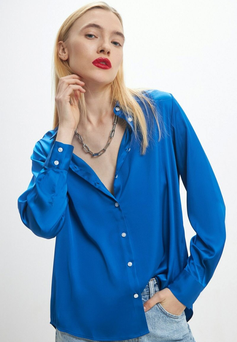Calliope CLASSICA - Camicia - blu