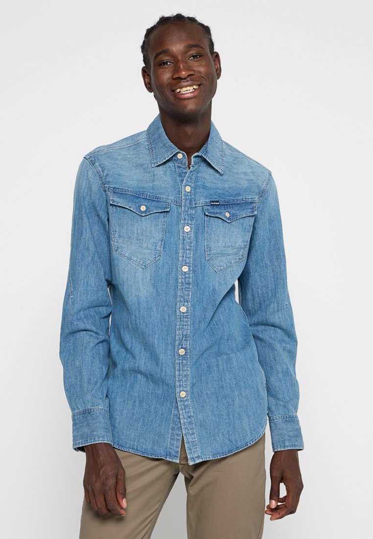 G-Star Overhemd blauw G-Star Overhemd blauw