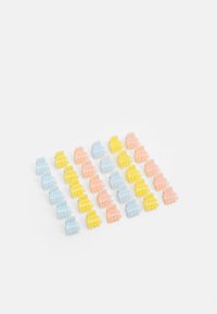 Pieces - PCANINA MINI HAIRSHARK 30 PACK - Hair styling accessory - light blue/yellow/light pink Thumbnail Image 1