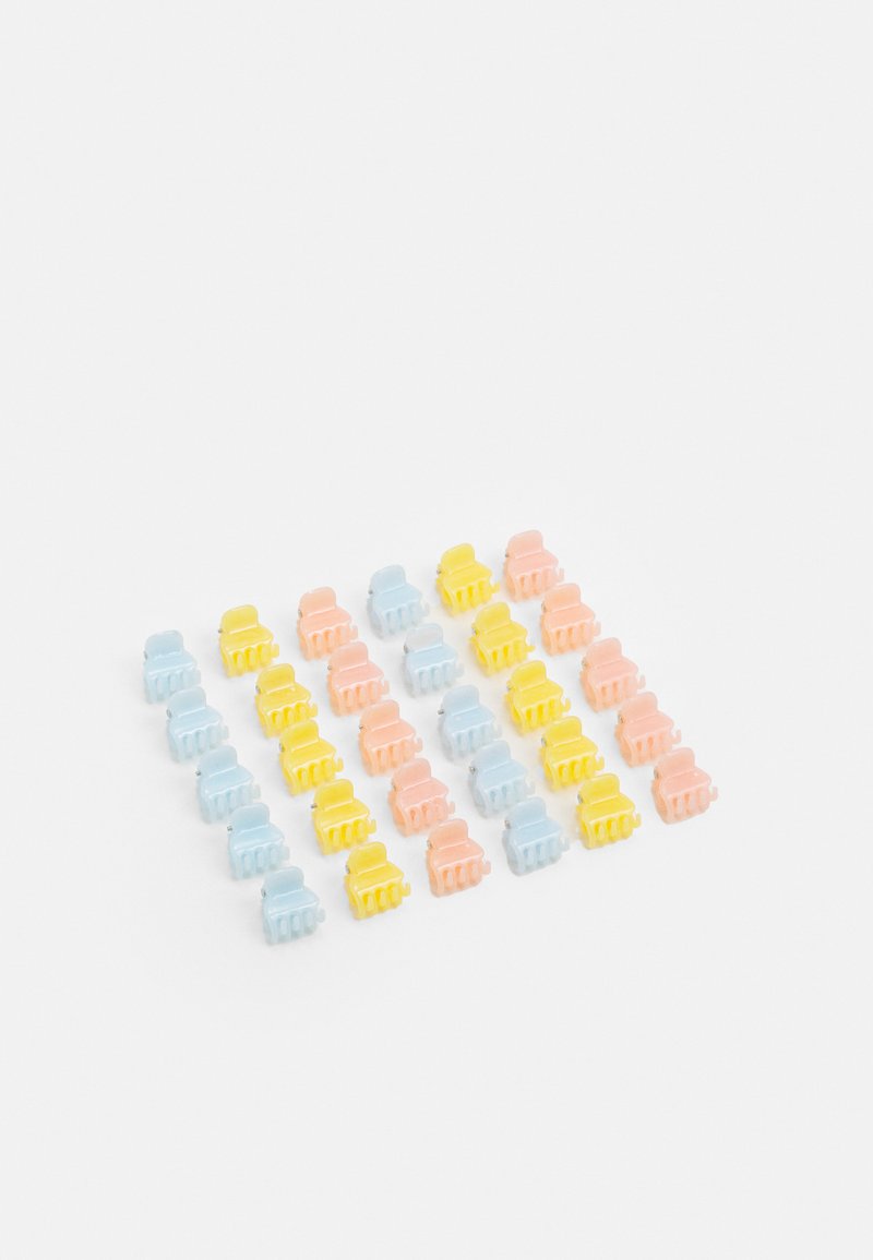 Pieces - PCANINA MINI HAIRSHARK 30 PACK - Hair styling accessory - light blue/yellow/light pink, Enlarge