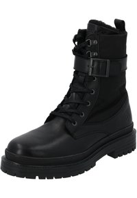 Palado Botas con cordones - schwarz