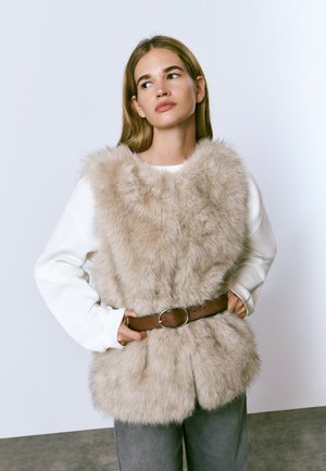 EFECTO - Waistcoat - beige