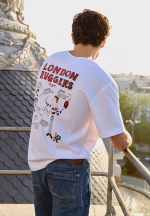Pepe Jeans, PEPE JEANS PRINT T-SHIRT CHELSEA BACK TEE - T-Shirt print - white