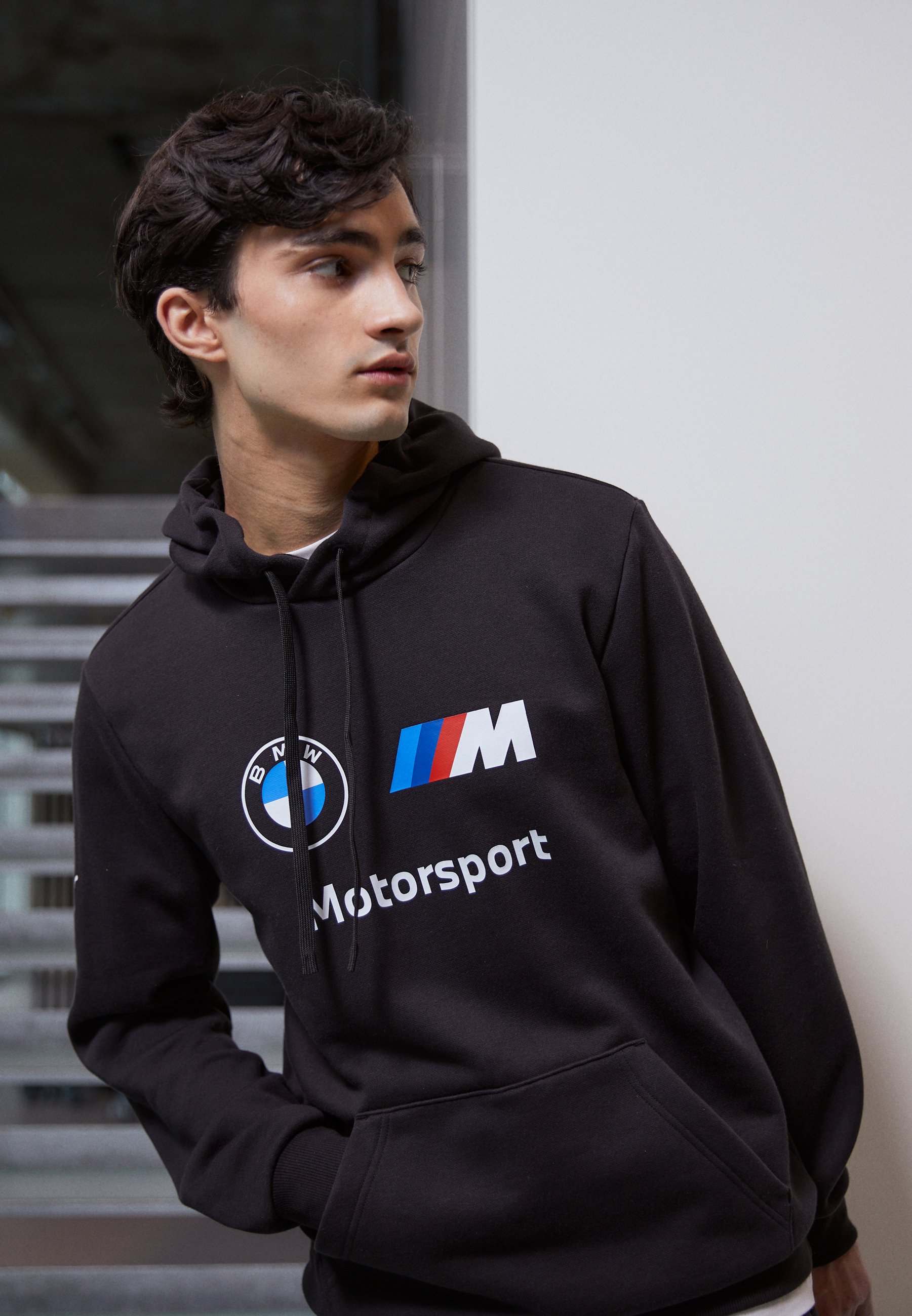 Puma BMW HOODIE - Sudadera - black/negro