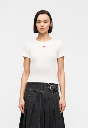 ONLELVA JUNE TEE  - Camiseta básica - cloud dancer